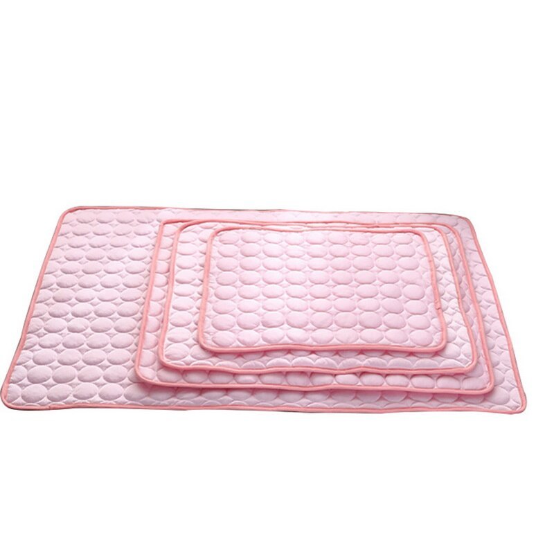 Pet Dog Cat Ice Silk Cold Pad For Cooling