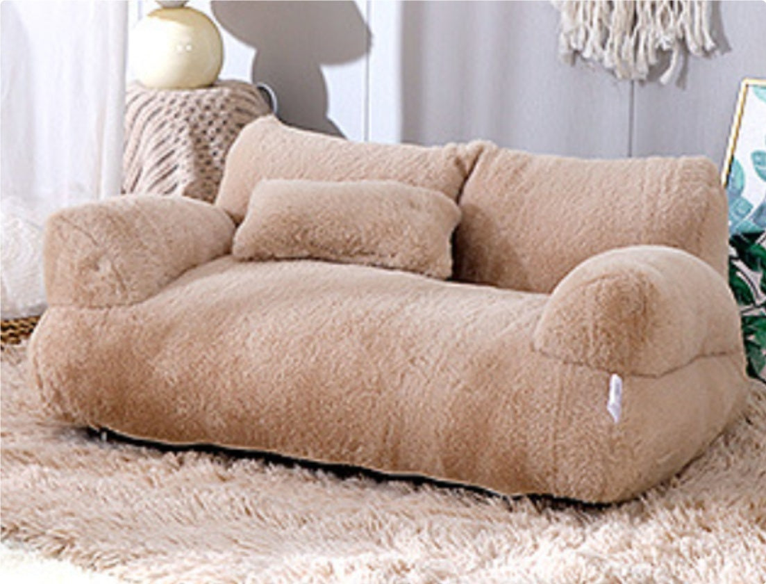 Luxury Pet Bed Sofa Small Medium Dogs Cats