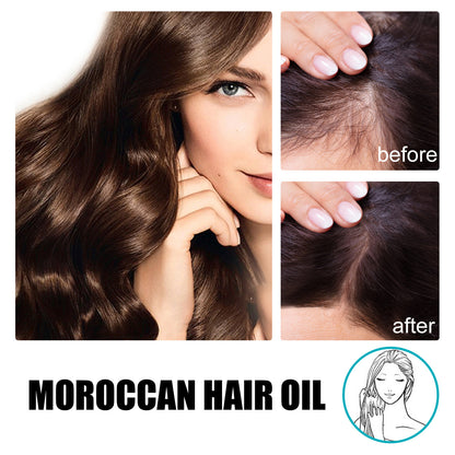 Morocco Hair Care Essential Oil Smooth Dry And Dense Hair
