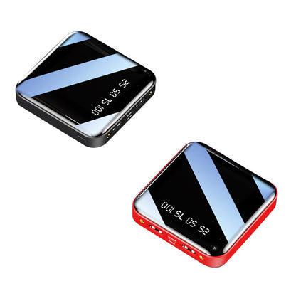 Mini Power Bank 20000 MAh Portable Mirror Digital