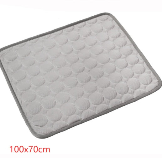 Pet Dog Cat Ice Silk Cold Pad For Cooling