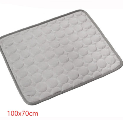 Pet Dog Cat Ice Silk Cold Pad For Cooling