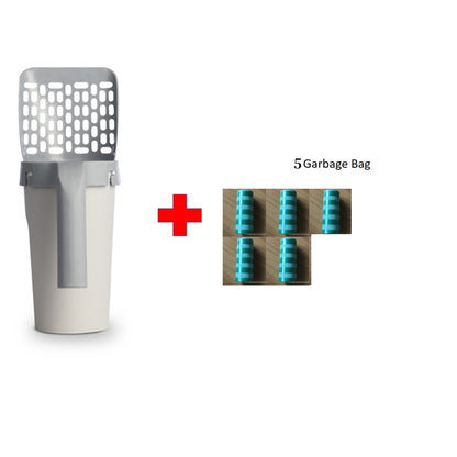 Storage Box Cat Litter Shovel Set