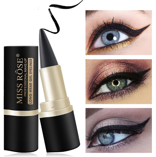 Waterproof Black Eyeliner Liquid Pen Pencil Gel Beauty Makeup Cosmetic Eyelashes Makeup Tool