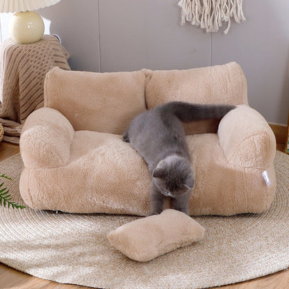 Luxury Pet Bed Sofa Small Medium Dogs Cats