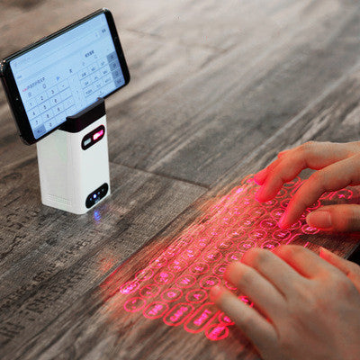 LEING FST Virtual Laser Keyboard Bluetooth Wireless Projector Phone Computer Laptop With Mouse Function
