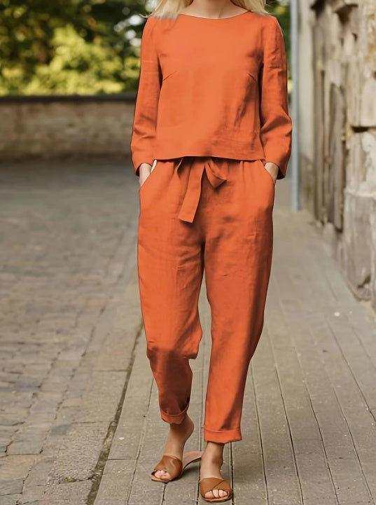 Women'S  Casual Polyester Set