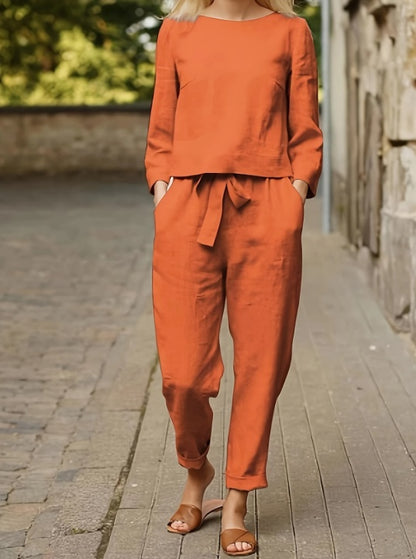 Women'S  Casual Polyester Set