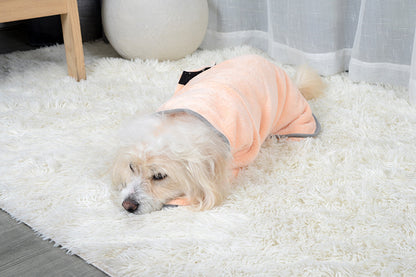 Quick-drying Pet Absorbent Towel Dog Bathrobe