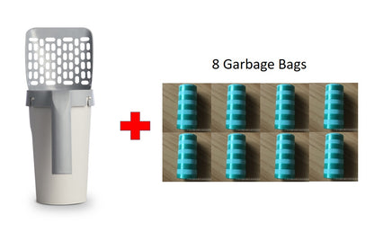 Storage Box Cat Litter Shovel Set