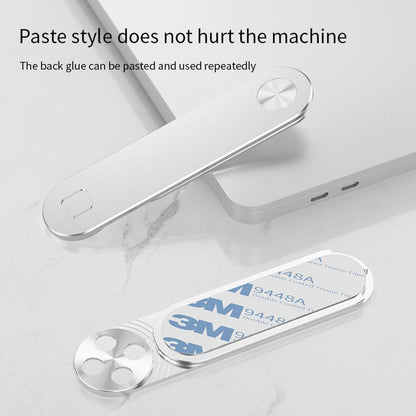 Laptop Phone Holder, Adjustable Side Mount, Magnetic Laptop Monitor Mount, Aluminum Expansion