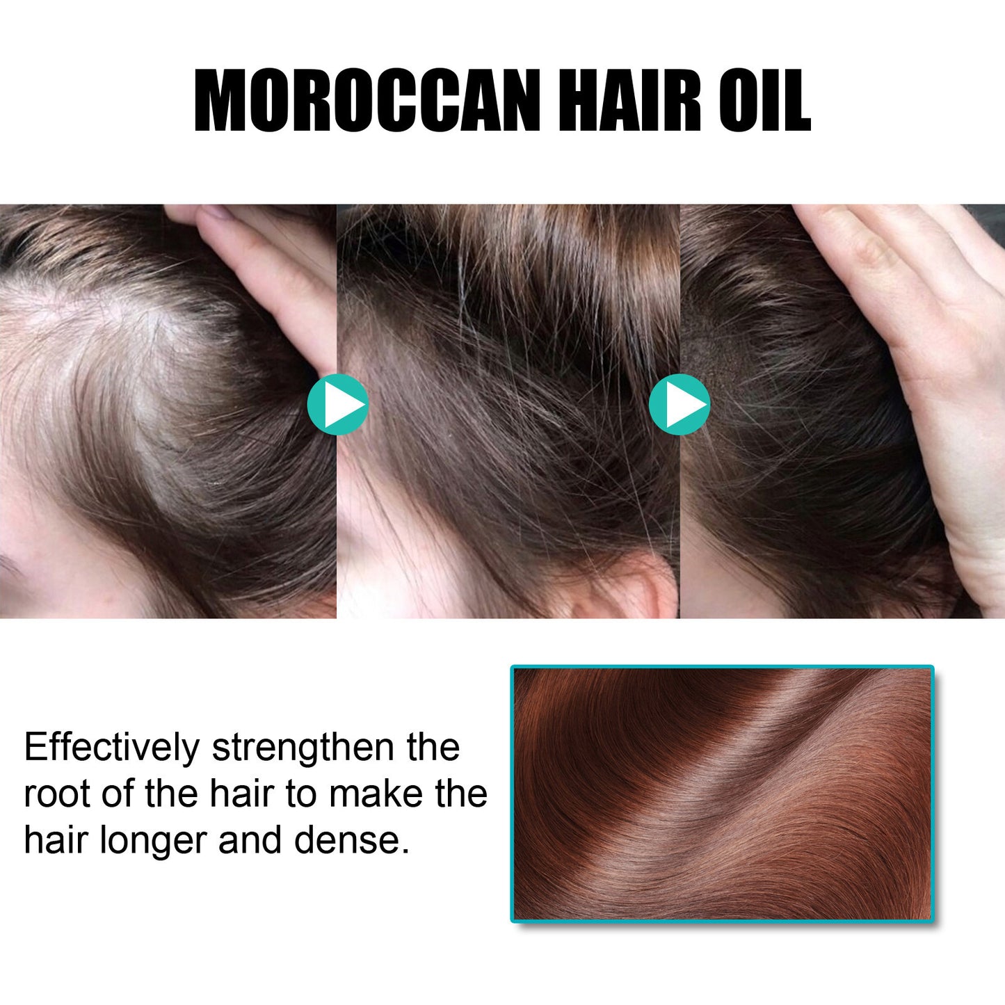 Morocco Hair Care Essential Oil Smooth Dry And Dense Hair
