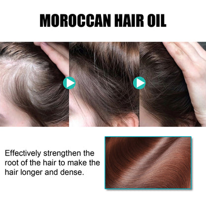 Morocco Hair Care Essential Oil Smooth Dry And Dense Hair