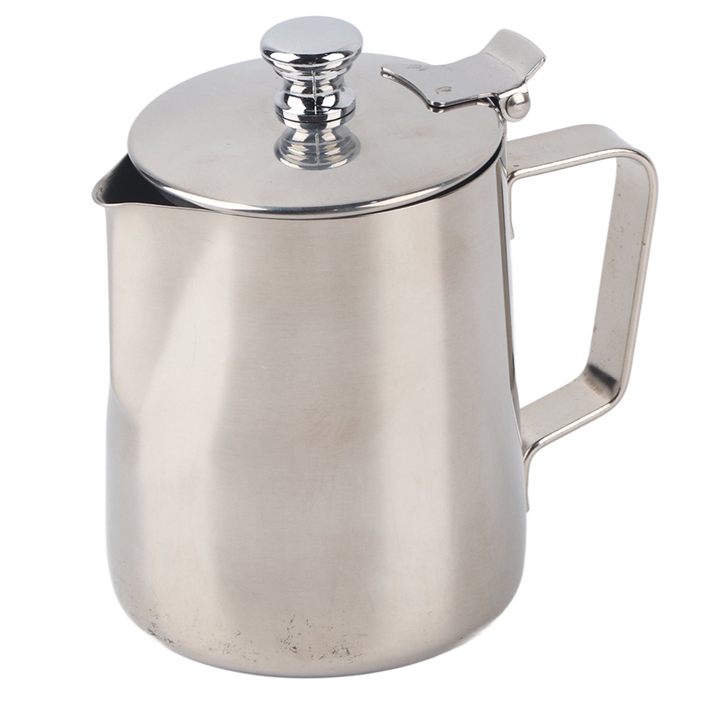 350ml Stainless Steel Coffee Latte Frothing Art Jug w/Lid