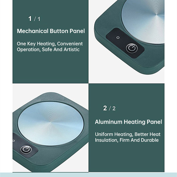 Electric Tea Water Heating Pad Coaster Lightweight