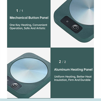 Electric Tea Water Heating Pad Coaster Lightweight