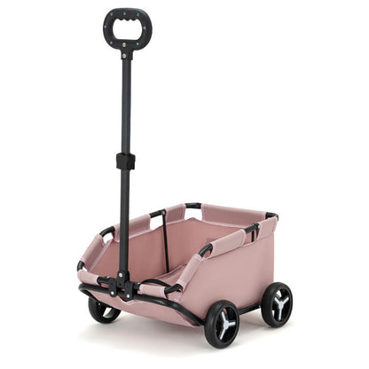 Pet Stroller Dog Cat Trolley Portable Foldable Storage Car