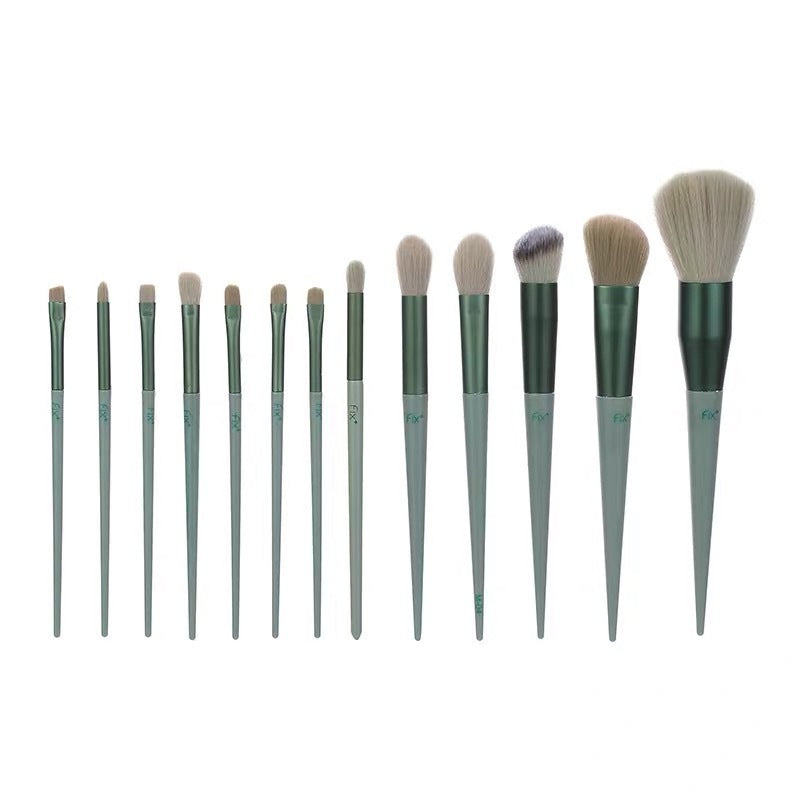 13Pcs Makeup Brush Set Blush Powder Eye Shadow Highlighter Foundation