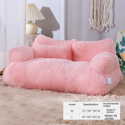 Luxury Pet Bed Sofa Small Medium Dogs Cats