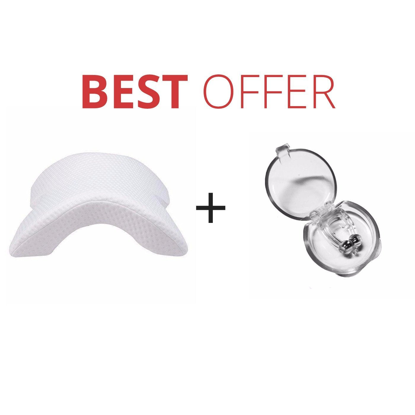 Silicone Magnetic Anti Snore Nose Clip Sleep Tray Sleeping Aid Apnea Guard
