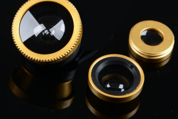 Phone Lens Fisheye 0.67x Wide Angle Camera Kit