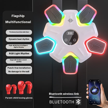 Bluetooth Music Sports Fitness Machine Home Training Boxing Wall Target