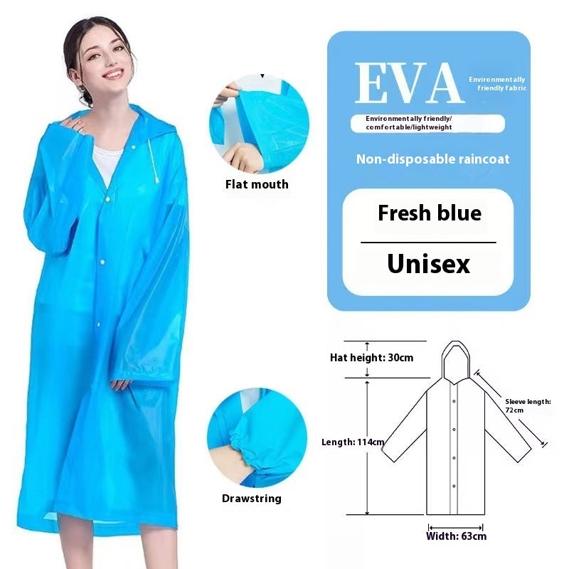 Raincoat Scenic Spot Hiking