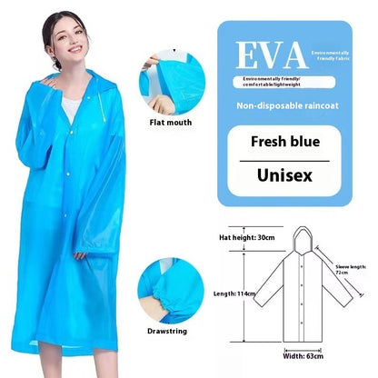 Raincoat Scenic Spot Hiking