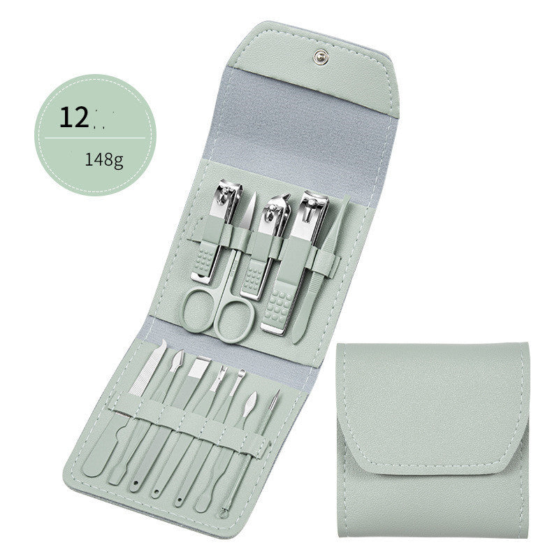 Professional Scissors Nail Clippers Set Pedicure Knife Nail Groove Trimmers