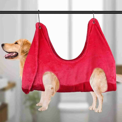 Pet Dog Cat Grooming Hammock Harness Breathable