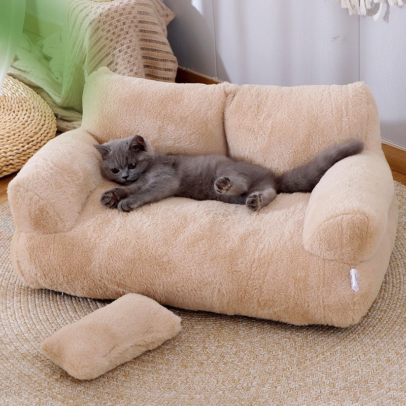 Luxury Pet Bed Sofa Small Medium Dogs Cats