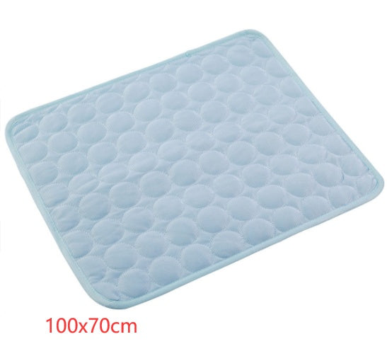 Pet Dog Cat Ice Silk Cold Pad For Cooling
