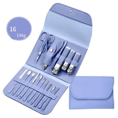 Professional Scissors Nail Clippers Set Pedicure Knife Nail Groove Trimmers