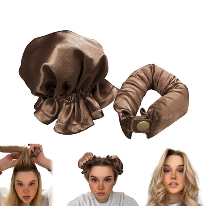 Heatless Curl Stick With Cloth Cover Headband Hair Style Tools