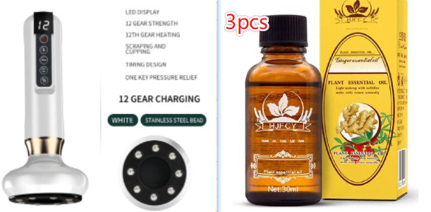 Electric Cupping Massager Anti-Cellulite Gua Sha