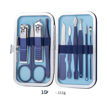 Professional Scissors Nail Clippers Set Pedicure Knife Nail Groove Trimmers