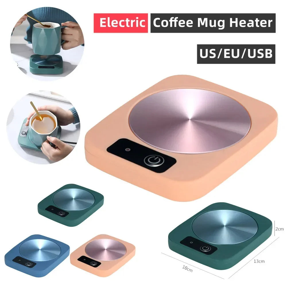 Electric Tea Water Heating Pad Coaster Lightweight