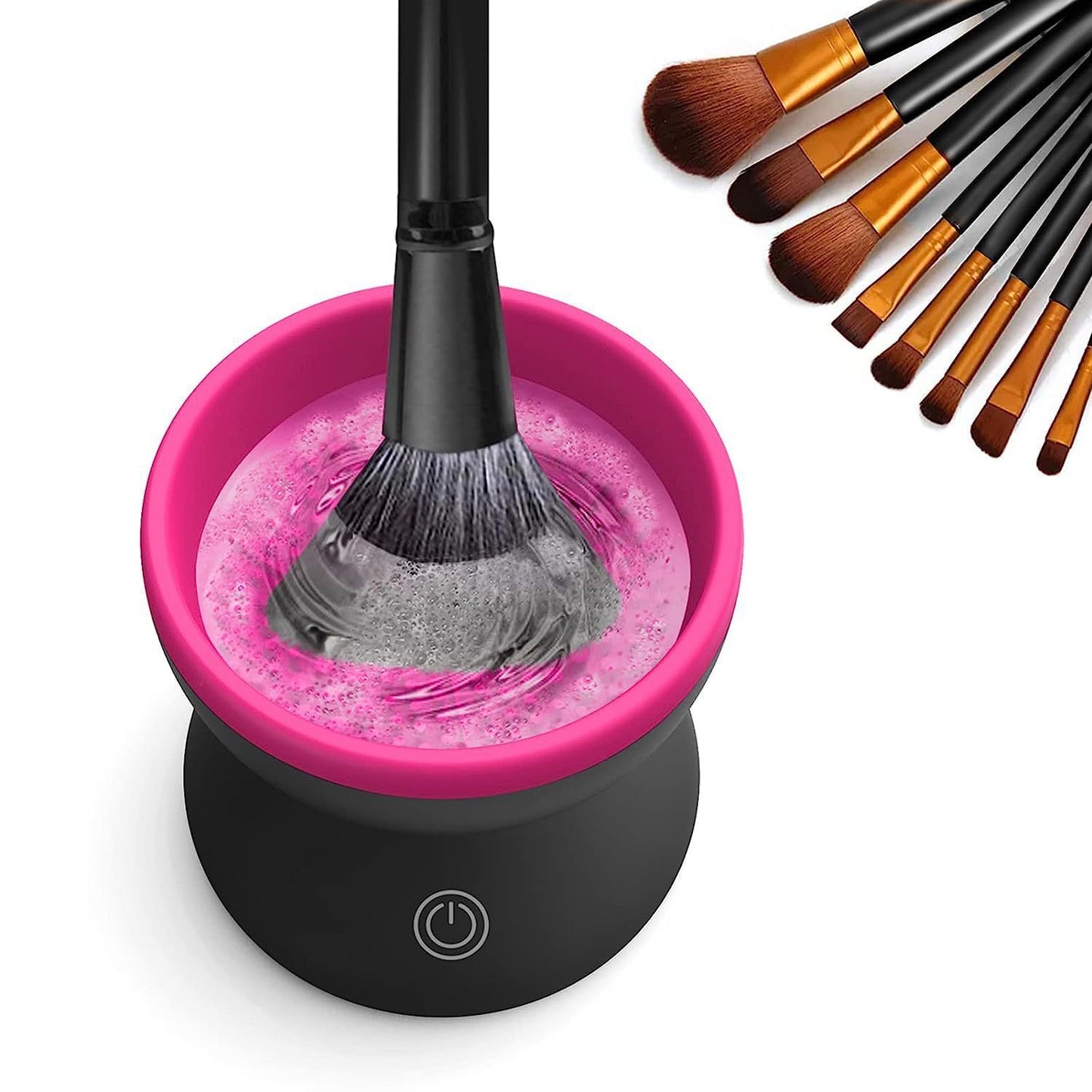 Electric Makeup Brush Cleaner USB Beauty Set
