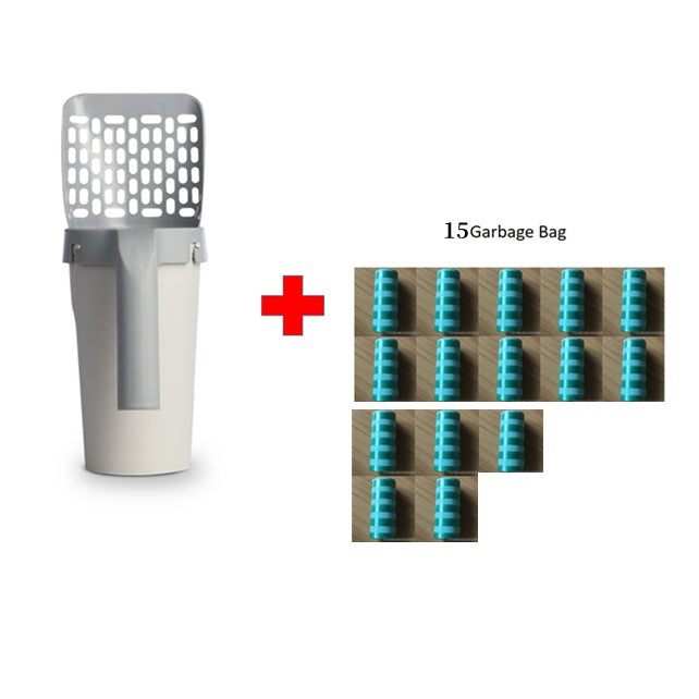 Storage Box Cat Litter Shovel Set