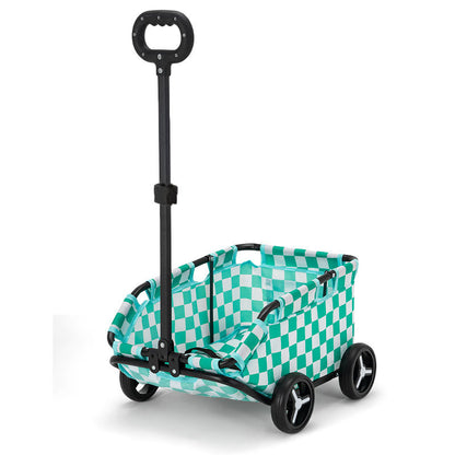 Pet Stroller Dog Cat Trolley Portable Foldable Storage Car