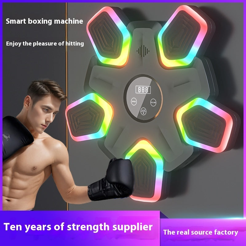 Bluetooth Music Sports Fitness Machine Home Training Boxing Wall Target