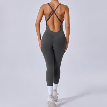 Personalized One-piece Yoga Suit Jumpsuit