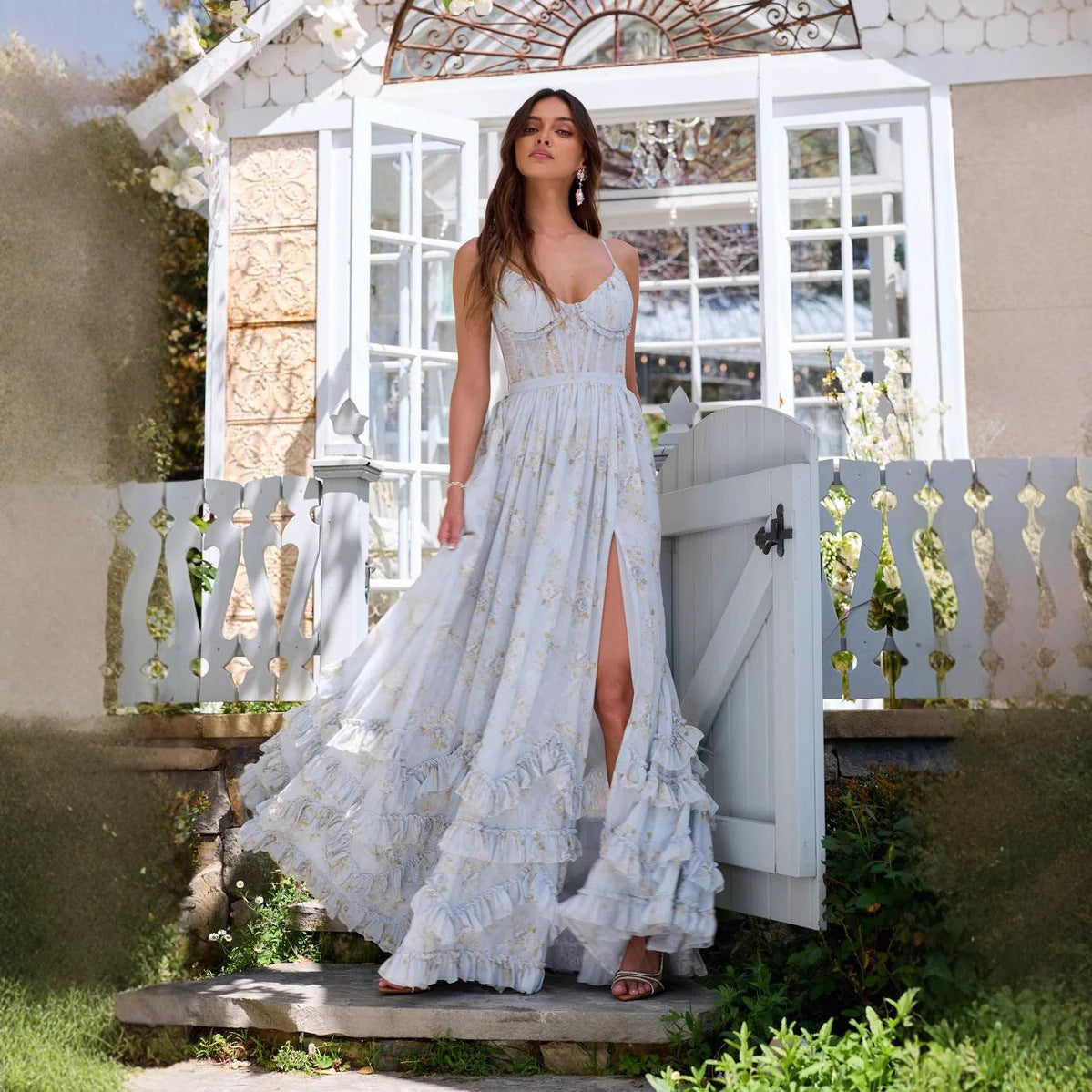 Beautiful And Unique Sling Dress For Seaside Vacation