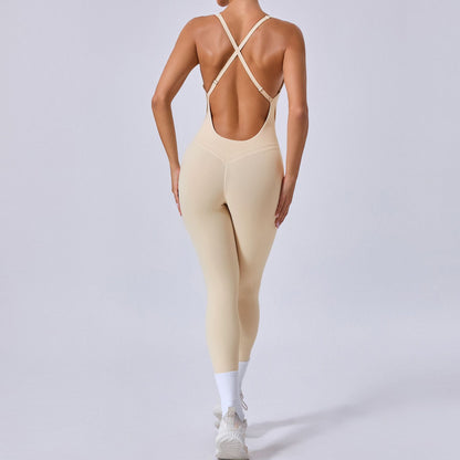 Personalized One-piece Yoga Suit Jumpsuit