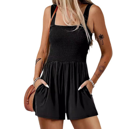 Summer Sleeveless Vest Jumpsuit For Women
