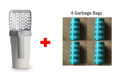 Storage Box Cat Litter Shovel Set