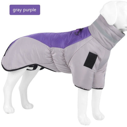 New Winter Dog Coat Waterproof Medium Large Dogs Jacket
