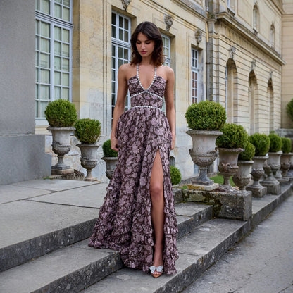 Loose Beads Characteristic Vest Dress