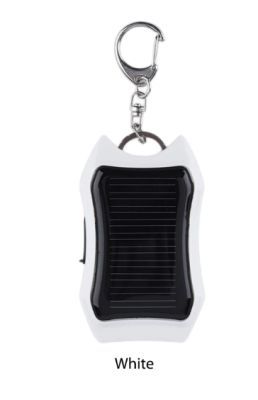 Solar Mobile Phone Power Bank  Flashlight Keychain
