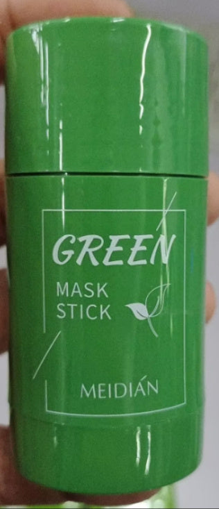 Cleansing Green Tea Mask Clay Stick Oil Control Whitening Seaweed Mask Skin Care